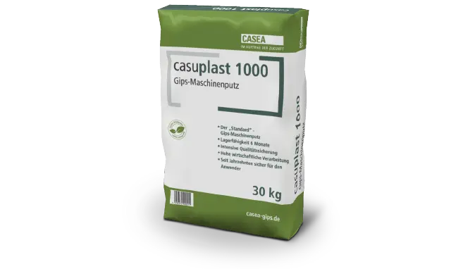 casuplast 1000 – Gipsputz für maschinelle Verarbeitung