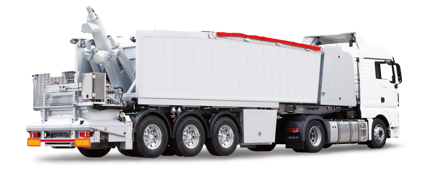 Screed binders for mobile mixers