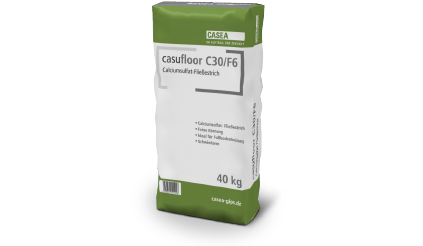 casufloor C30/F6 – Calciumsulfat-Fließestrich