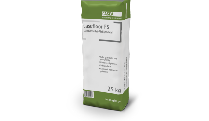 casufloor FS – Calciumsulfat-Fließspachtel