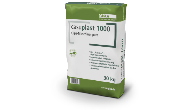 casuplast 1000 – Gipsputz für maschinelle Verarbeitung